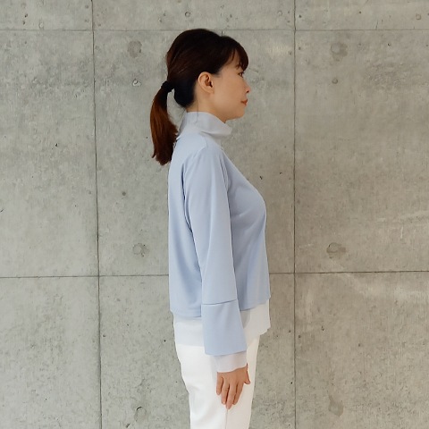 【エメラルドフロウジョン】パワーネット切替長袖プルオーバー【1136790】