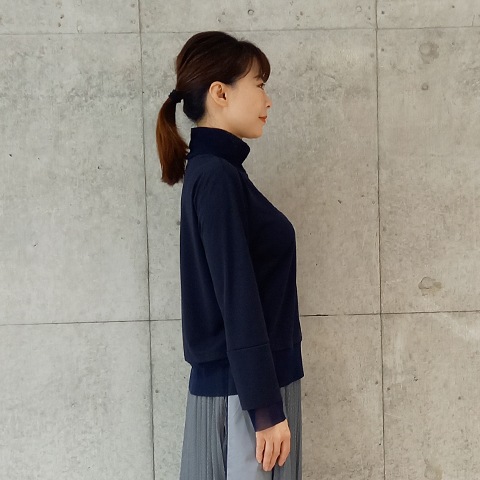 【エメラルドフロウジョン】パワーネット切替長袖プルオーバー【1136790】