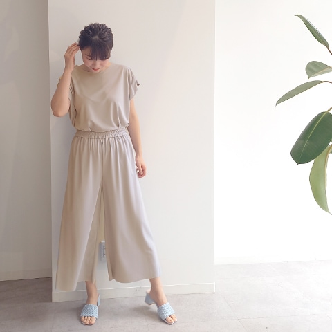 【エメラルドフロウジョン】ワイドパンツ【6136790】