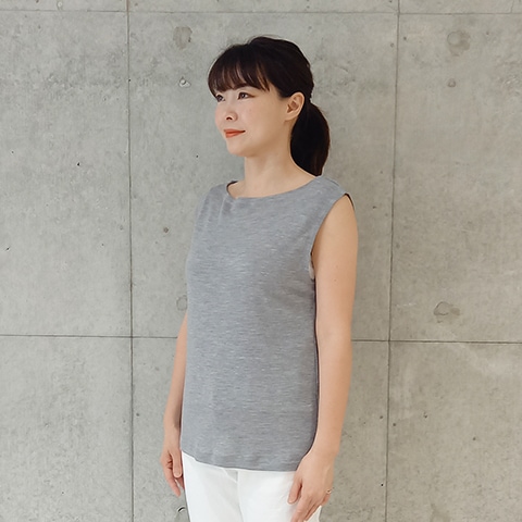 Super120's GRANDICH WOOL ハーフスリーブTシャツ【1436761】