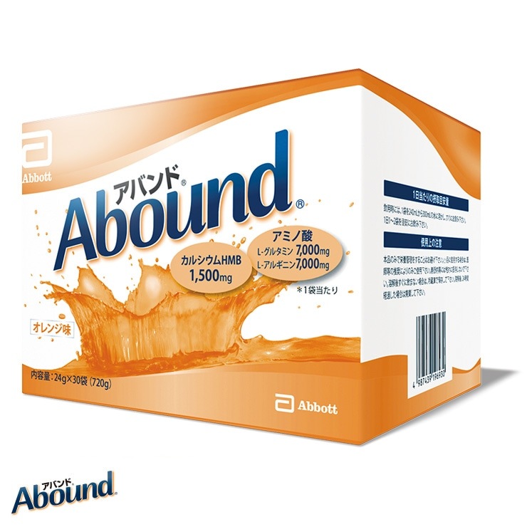 Abound アバンド 送料無料】 アボットジャパン アバンド Abound オレンジ味 24g