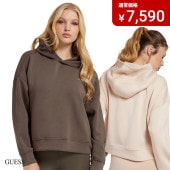 �����ȥ�å� GUESS ���� ���� ���󥰥��꡼�� �ѡ����� �ա��ǥ��� BROWN LIGHT BEIGE S������ M������