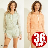 �����ȥ�å� GUESS ���� DIAMOND ���� ������ɥ֥졼���� GREEN ORANGE S������ hw