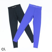 �����ȥ�å� Calvin Klein ����Х󥯥饤�� 7/8 �����쥮�󥹥����� BLACK BLUE S������