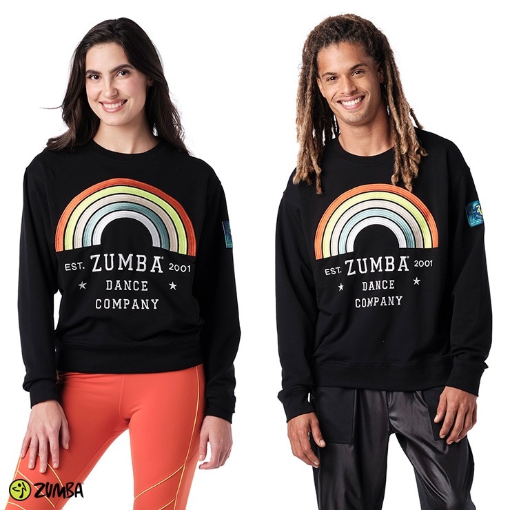 暖色系 ZUMBA ズンバ XS Z2T000024 PULLOVER SWEATSHI - 通販