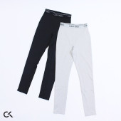 �����ȥ�å� Calvin Klein ����Х󥯥饤�� ���� �Х�� 7/8 �쥮�� ASH GRAY BLACK XS������ S������