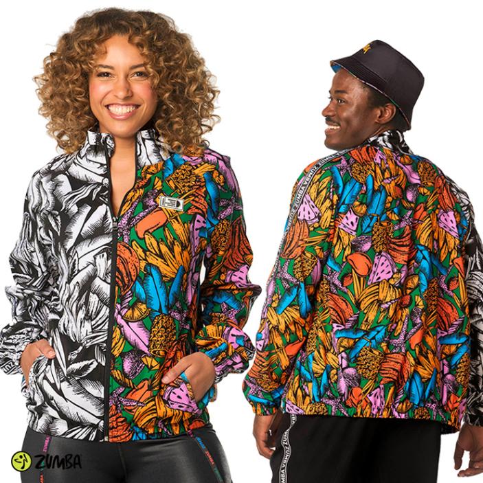 憧れの ズンバ ZUMNBA ユニセックスハイネック ラグランジャケット