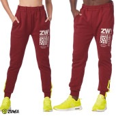 アウトレット ZUMBA ズンバ サイド スナップ パンツ ユニセックス BRICK RED XSサイズ Sサイズ Mサイズ Lサイズ|ZUMBAセール