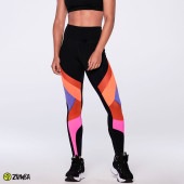 アウトレット ZUMBA ズンバ 正規品 カラーブロック レギンス BLACK XSサイズ Sサイズ Mサイズ Lサイズ|ZUMBAセール