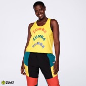 アウトレット ZUMBA ズンバ 正規品 ロゴ タンクトップ YELLOW XSサイズ Sサイズ Mサイズ|ZUMBAセール