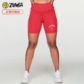 ZUMBA ズンバ 正規品 RETRO ZUMBA HIGH WAISTED BIKER ショーツ RED BLUE XSサイズ Sサイズ Mサイズ|2月26日18時発売|新着商品