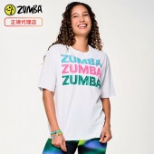ZUMBA ズンバ 正規品 ZUMBA FLOW Tシャツ WHITE ホワイト XSサイズ Sサイズ Mサイズ ユニセックス 男女兼用|新着商品