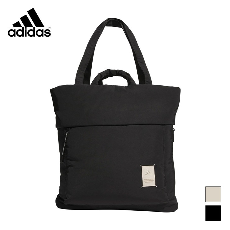 adidas ブラック トートバッグ 新商品 adidas KORN TOTE BAG BLACK（アディダス コーン トート バッグ