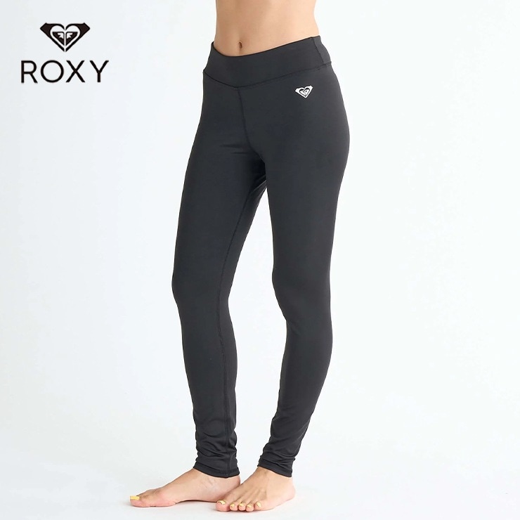 アウトレット ROXY ロキシー 厚手 速乾 レギンス ブラック