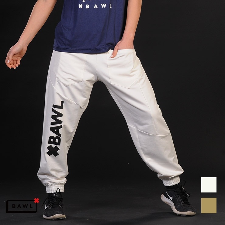 新品　LA BODY BAWL　ボウル　パンツ　ボトム　スウェット アウトレット BAWL ボウル パンツ ユニセックス ブラック