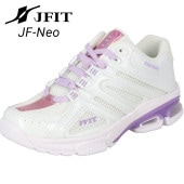JFIT ジェイフィット JF-Neo ダンス エクササイズ シューズ フィットネス ジム スポーツ ダンス ヨガ ウェア ホワイト パープル
