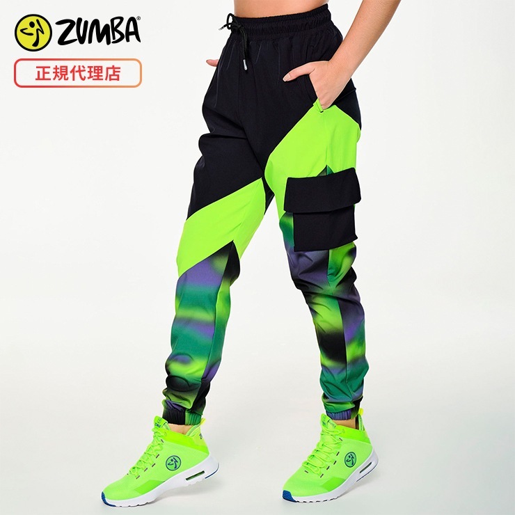 アウトレット ZUMBA ズンバ 正規品 ZUMBA GLOW カーゴパンツ