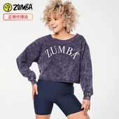 ȥå ZUMBA   PREP CROPPED å INDIGO ǥ XS S M