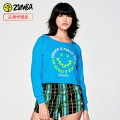 ȥå ZUMBA   SLEEVE ZUMBA FIERCE 󥰥꡼ BLUE XS S
