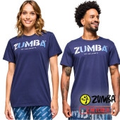 ZUMBA/ZUMBA  ȥåץ Ⱦµ T ǥ  Х   ˥å  եåȥͥ  ݡ  襬  ͥӡ ǥ  Ź ̵ S4_DENIM