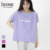 �����ȥ�å� LABODY ICONIC ���������ɥ�ޥ�ȥåץ� T����� �ɥ饤 �ۿ�®�� ��ǥ����� ��ä��� ������������ �ե��åȥͥ� ���� ���ݡ��� ���� �襬 ������ �֥�å� �ԥ� �ѡ��ץ�