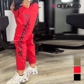 ANNILUCE アニールーチェ パンツ エクササイズ フィットネス ジム スポーツ ダンス ヨガ ウェア ブラック レッド カーキ|新着商品