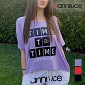 �����ȥ�å� ANNILUCE ���ˡ��롼���� T����� ������������ �ե��åȥͥ� ���� ���ݡ��� ���� �襬 ������ �������� �ѡ��ץ�