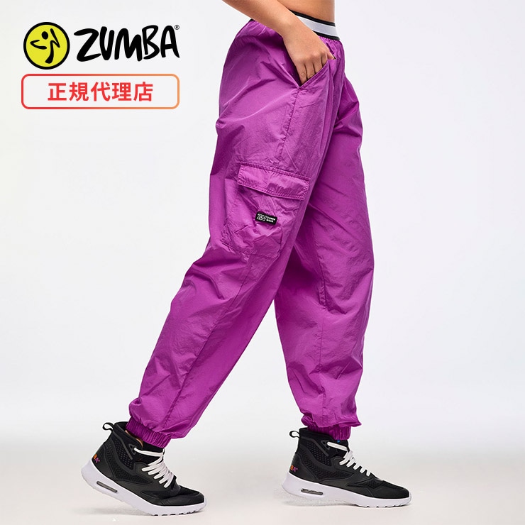 ZUMBA ズンバパンツ ZUMBA ズンバ 正規品 パラシュート カーゴパンツ ボトムス