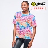 新品　正規品　ズンバ　 S ポロ　Tシャツ ZUMBA公式/ZUMBA ズンバ トップス ポロ Tシャツ レディース 正規