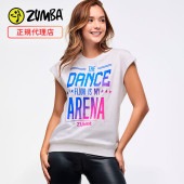 ◼️正規品◼️ZUMBA 上下セット Zumba X Peanuts Boxy Mesh Top <Wear It Out White> | JWI