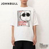 JOHNBULL ֥  PEANUTS CHARLIE BROWN T ԡʥå 㡼꡼֥饦   եåȥͥ  ݡ  襬  ۥ磻