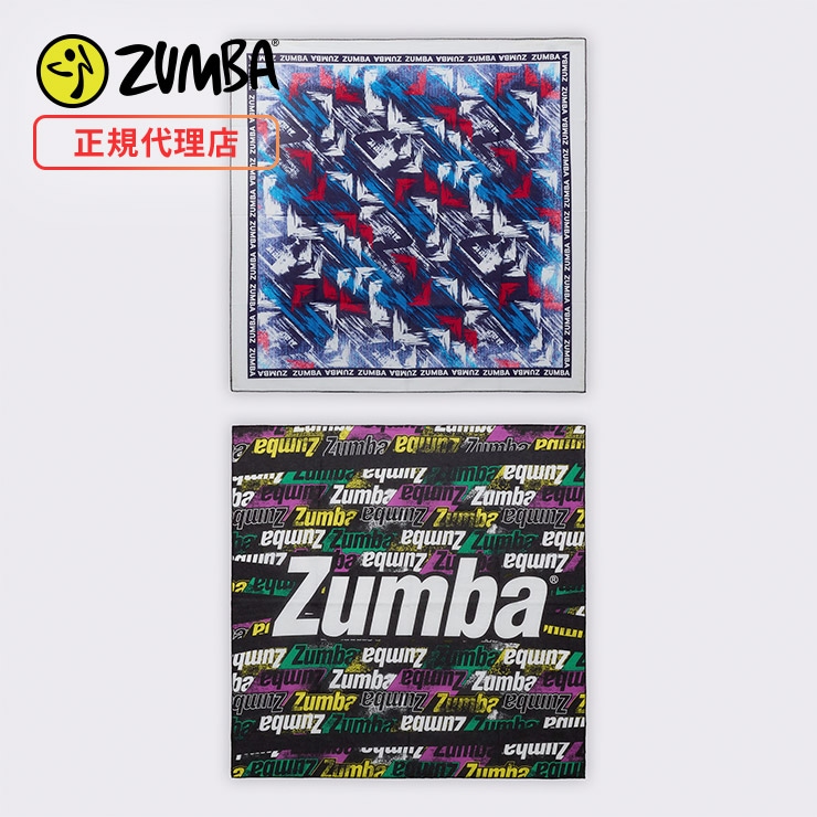 ZUMBAウエア＆バンダナ ZUMBA ズンバ 正規品 バンダナ 2枚組 グラフィック ロゴ ウェア