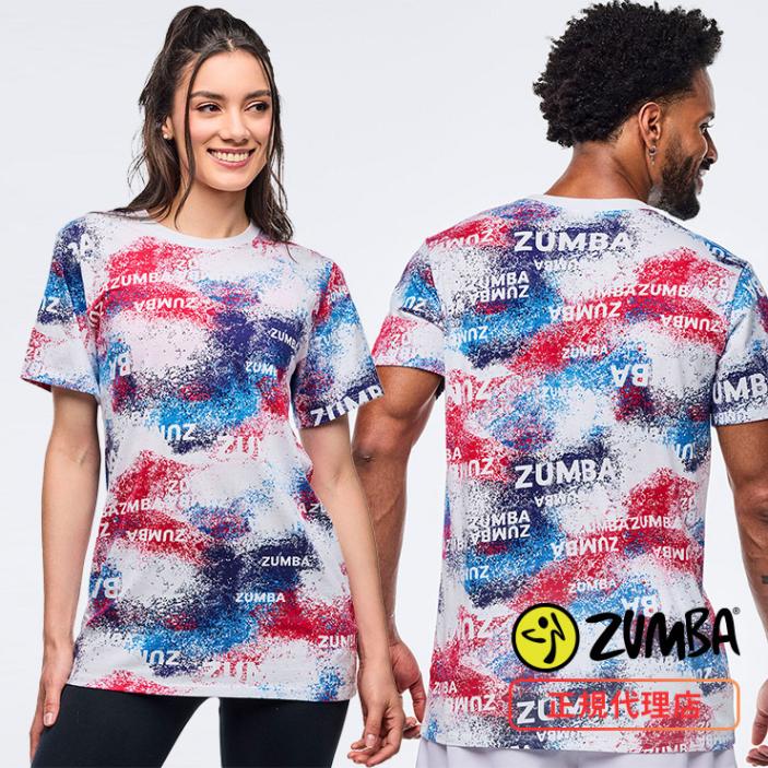 ZUMBA ズンバ 正規品 Tシャツ 半袖 ロゴ グラフィック ユニセックス