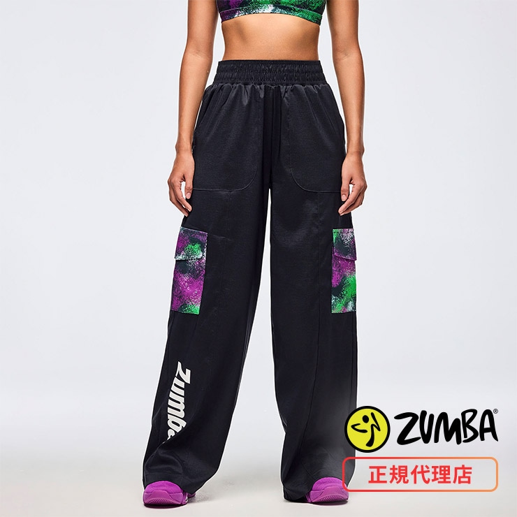 ZUMBA ズンバ 正規品 レディース パンツ カーゴパンツ ワイド