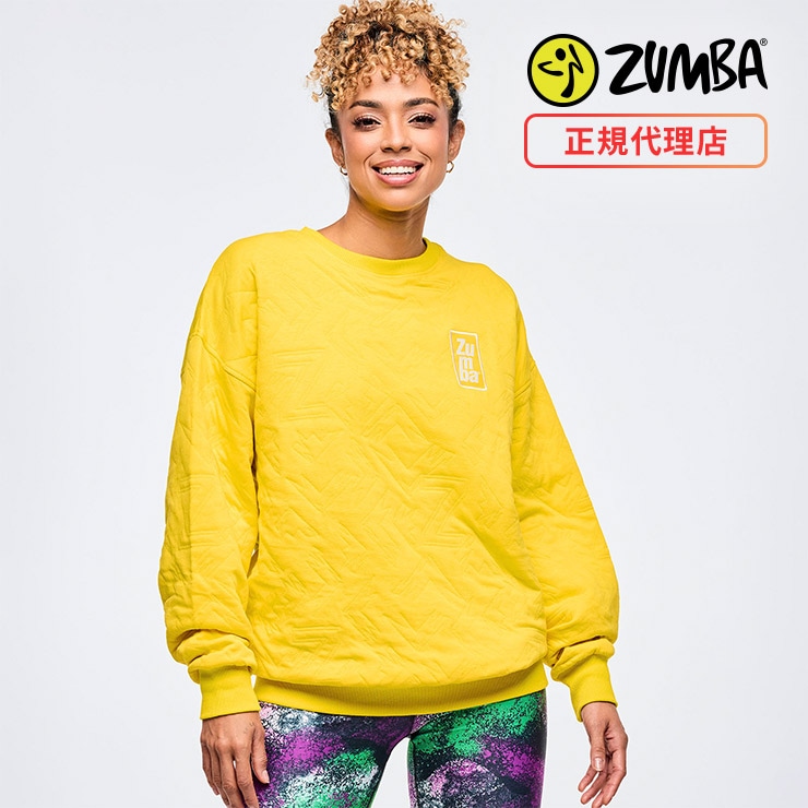 ZUMBA ズンバ 正規品 ウェア レディース スウェット 長袖 トップス