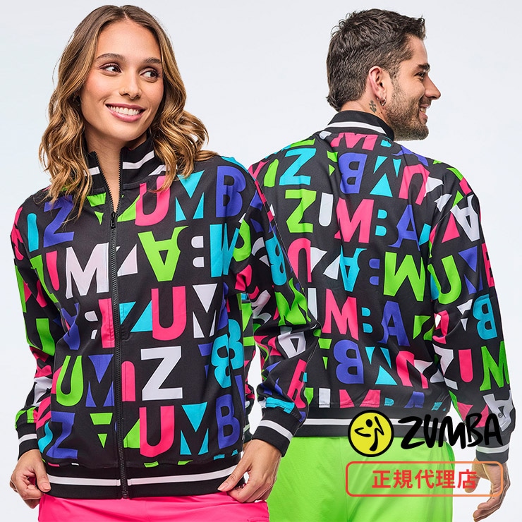 ZUMBA ズンバ 正規品 ウェア ユニセックス トップス ジャケット ロゴ