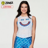 �����ȥ�å� ZUMBA ����� ������ RETRO BEAT CROP ���󥯥ȥå� �ۥ磻�� ������������ �ե��åȥͥ� ���� ���ݡ��� ���� �襬 ������