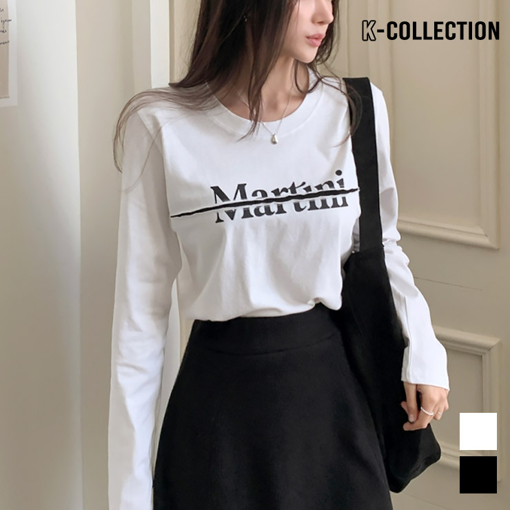K-collection ケイコレクション 長袖Tシャツ ロングスリーブ ロゴ