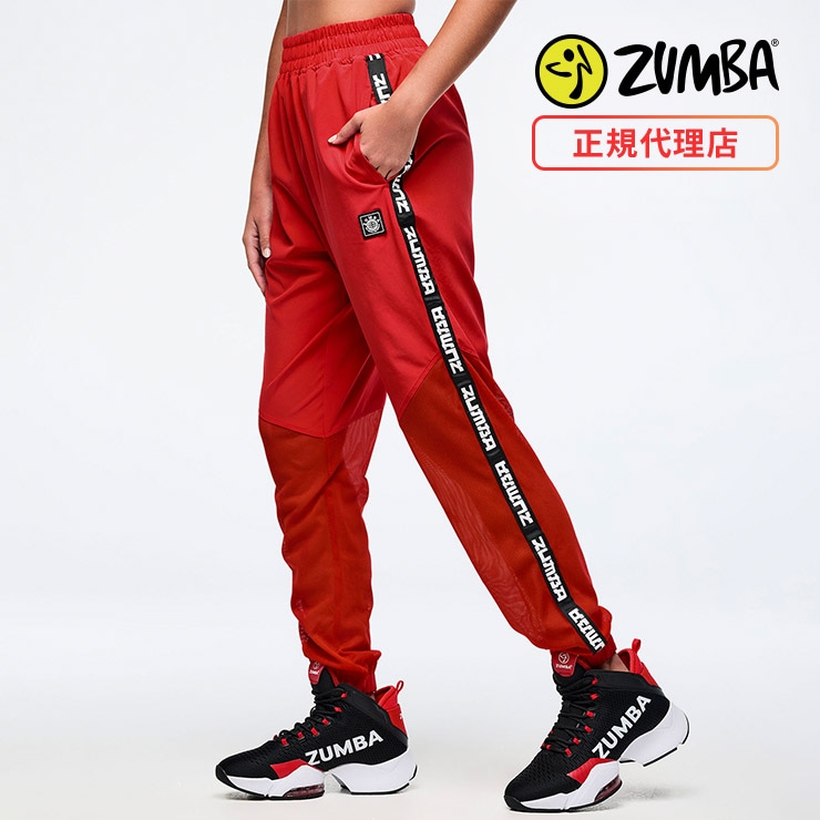ZUMBA ズンバ 正規品 ウェア レディース パンツ トラックパンツ サイド