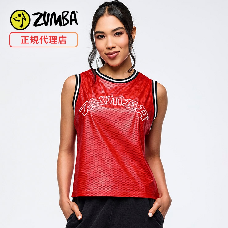 TK商店さん専用 ZUMBA ズンバ 正規品 ウェア レディース タンクトップ メッシュ ライン
