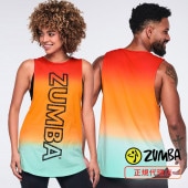 ズンバ　トップス　正規品 ズンバ（ZUMBA） ZUMBA Victory ロゴ タンクトップ ブラック ホワイト