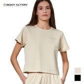 BODY ACTION ������ �ܥǥ���������� �ȥåץ� T����� Ⱦµ �����å׾� ���ȥ�å� ����ץ� ���� ľ͢�� ��ǥ����� ������������ �ե��åȥͥ� ���� ���ݡ��� ���� �襬 ������ �֥�å� �١�����