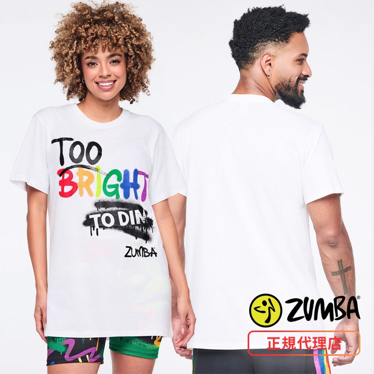 ZUMBA ズンバ Ｔシャツ ZUMBA ズンバ 正規品 ウェア ユニセックス Tシャツ 半袖 グラフィック