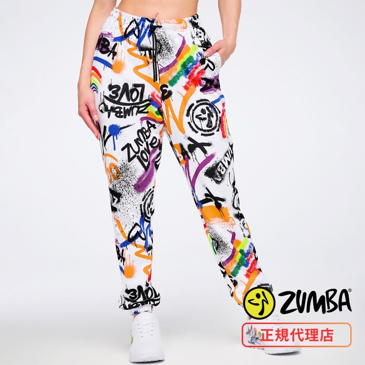 ZUMBA トレーニングウェア セット ZUMBA ズンバ 正規品 ウェア レディース スラウチパンツ スウェット