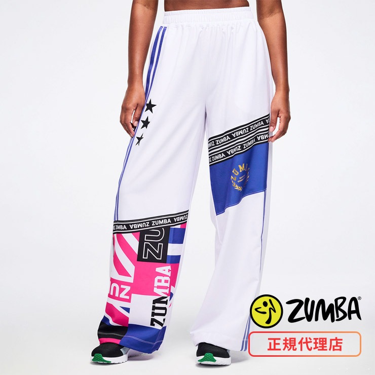 ZUMBA ズンバ 正規品 ウェア レディース ワイドパンツ トラックパンツ