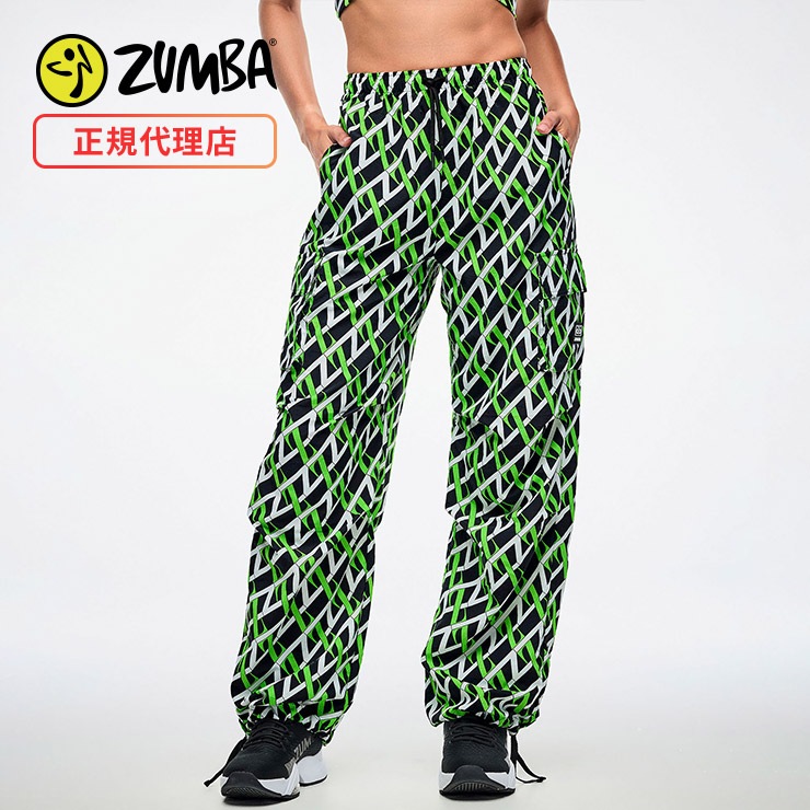 ZUMBA ズンバ 正規品 ウェア レディース カーゴパンツ ロングパンツ 総