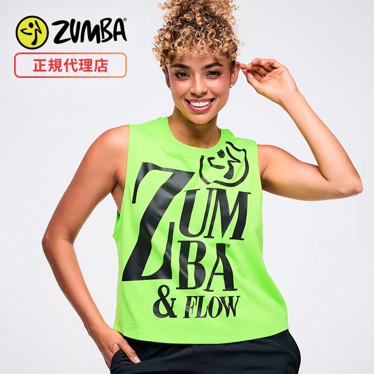 ZUMBA ズンバ 正規品 ウェア レディース タンクトップ ノースリーブ