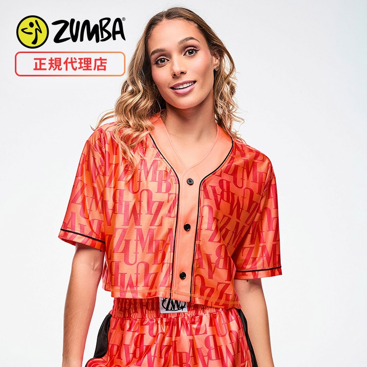 ZUMBA ズンバ 正規品 ウェア レディース ベースボールシャツ トップス