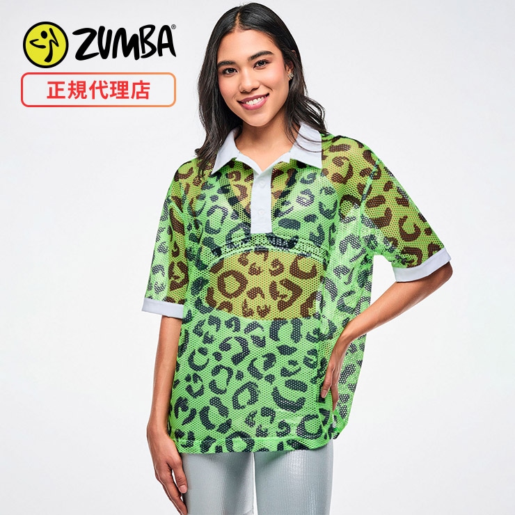 ZUMBA ズンバ 正規品 ウェア レディース トップス 半袖 ポロシャツ