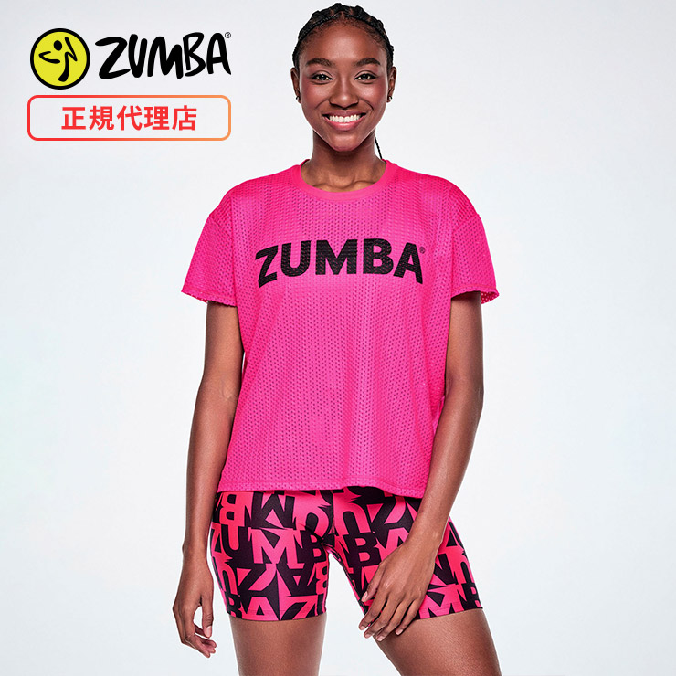 ZUMBA ����� ������ ��������ǥ����� �ȥåץ� Ⱦµ �ݼ� ���� ��å��� �����庹�� ������������ �ե��åȥͥ� ���� ���ݡ��� ���� �襬 ������ ����Х����� �ԥ� MESH_PINK